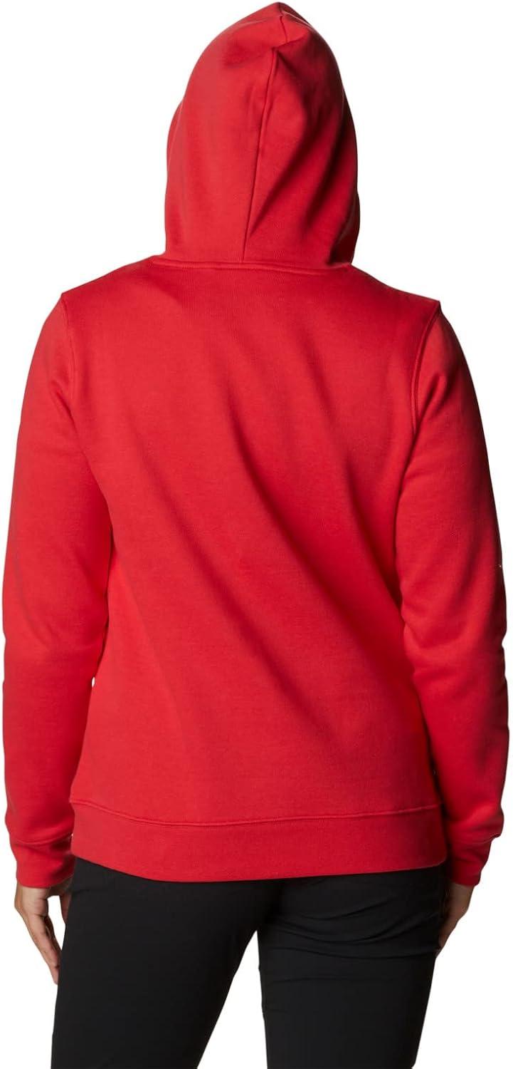 imageColumbia womens Trek Graphic Treatment HoodieRed LilyCsc Collegiate
