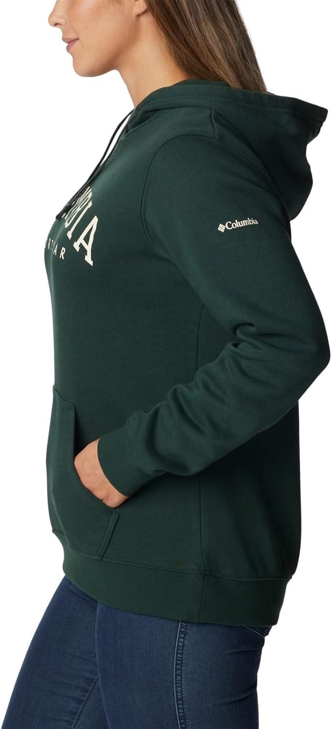 imageColumbia womens Trek Graphic Treatment HoodieSpruceCsc Collegiate