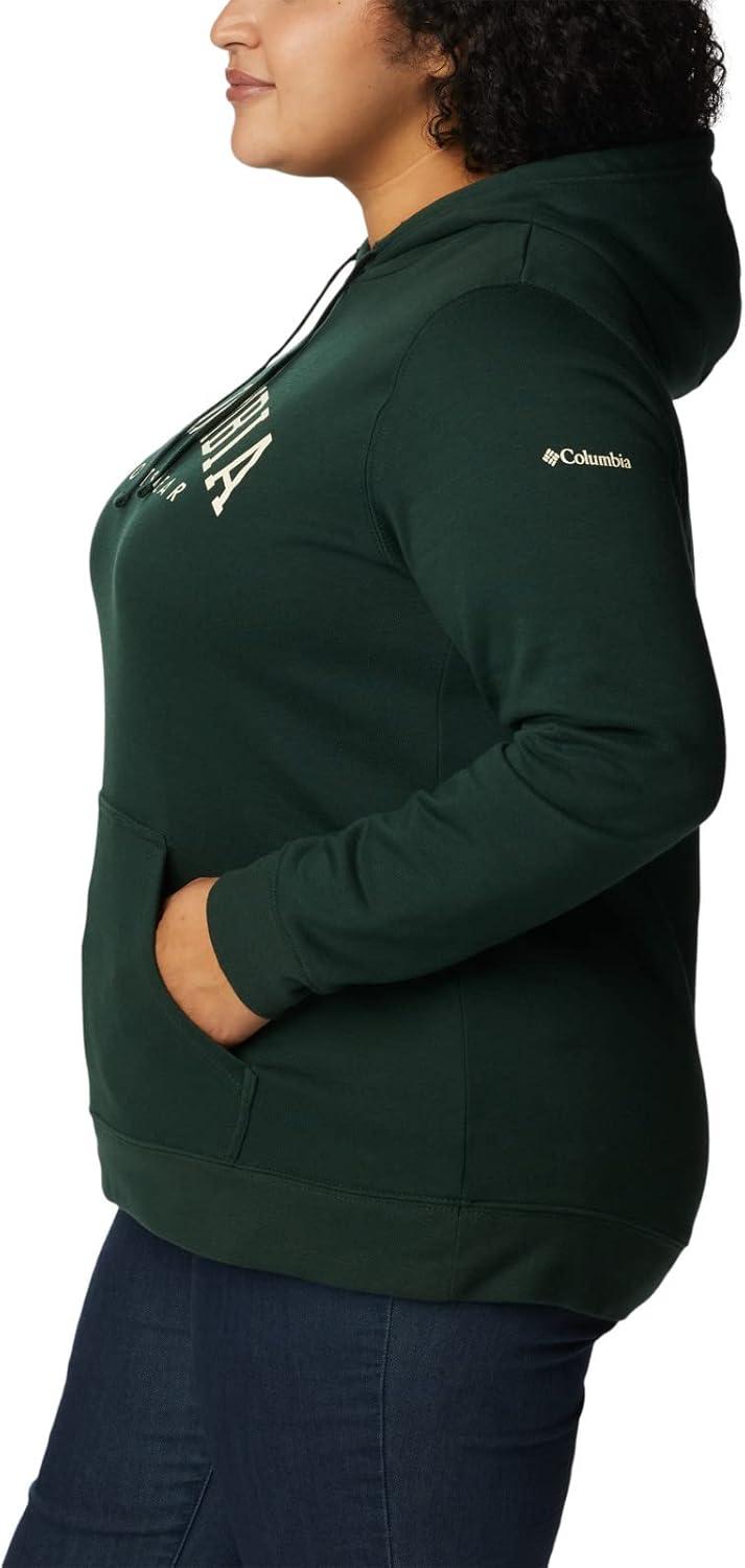 imageColumbia womens Trek Graphic Treatment HoodieSpruceCsc Collegiate