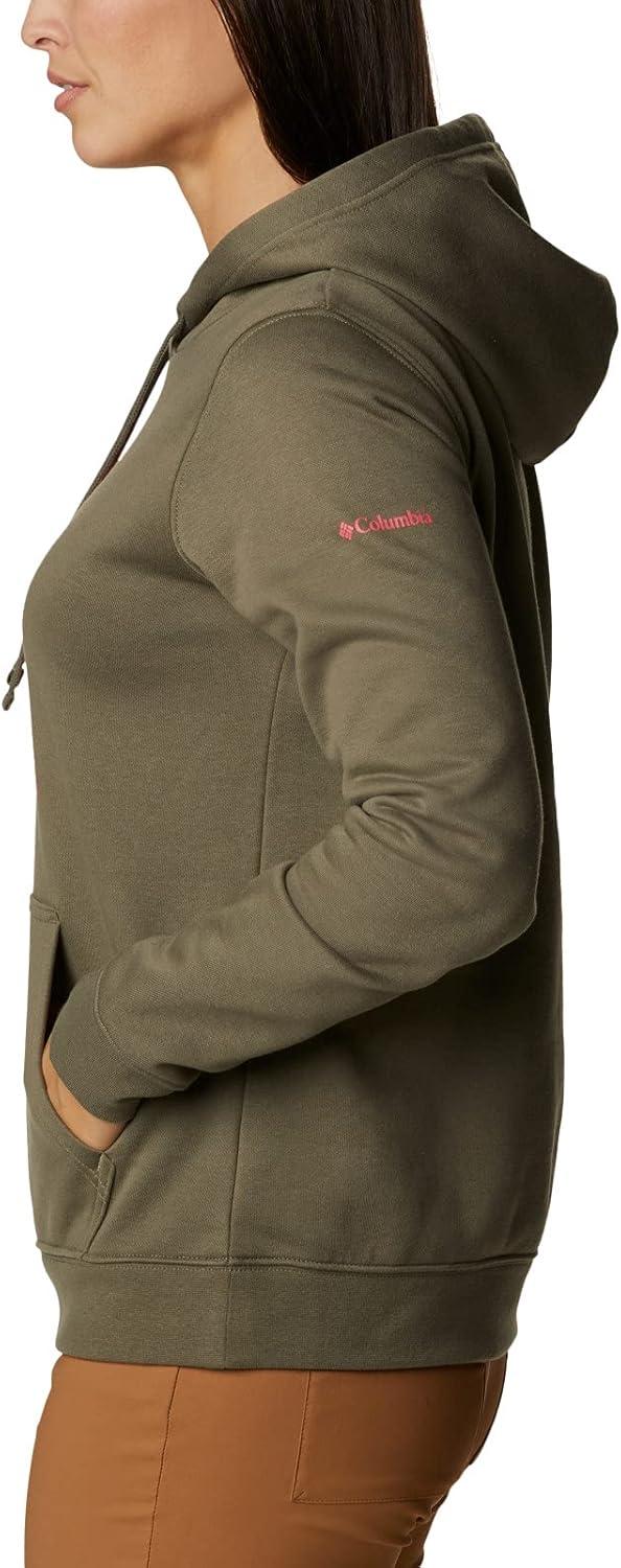 imageColumbia womens Trek Graphic Treatment HoodieStone GreenStacked Gem