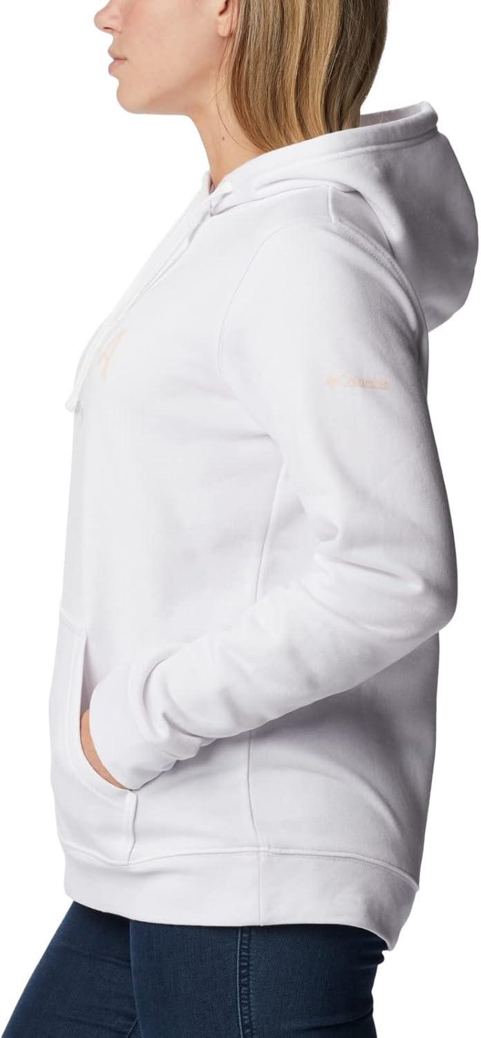 imageColumbia womens Trek Graphic Treatment HoodieWhiteCsc Collegiate