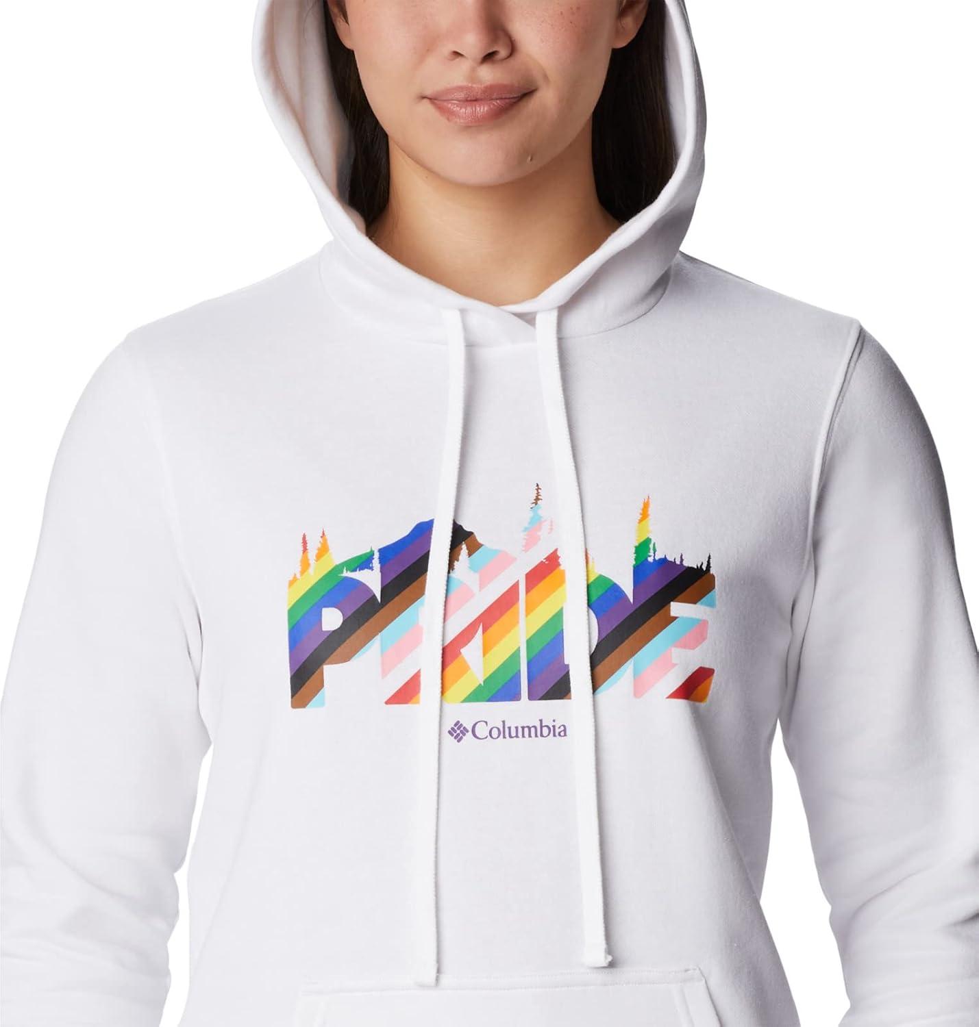 imageColumbia womens Trek Graphic Treatment HoodieWhiteOutdoorsy Pride