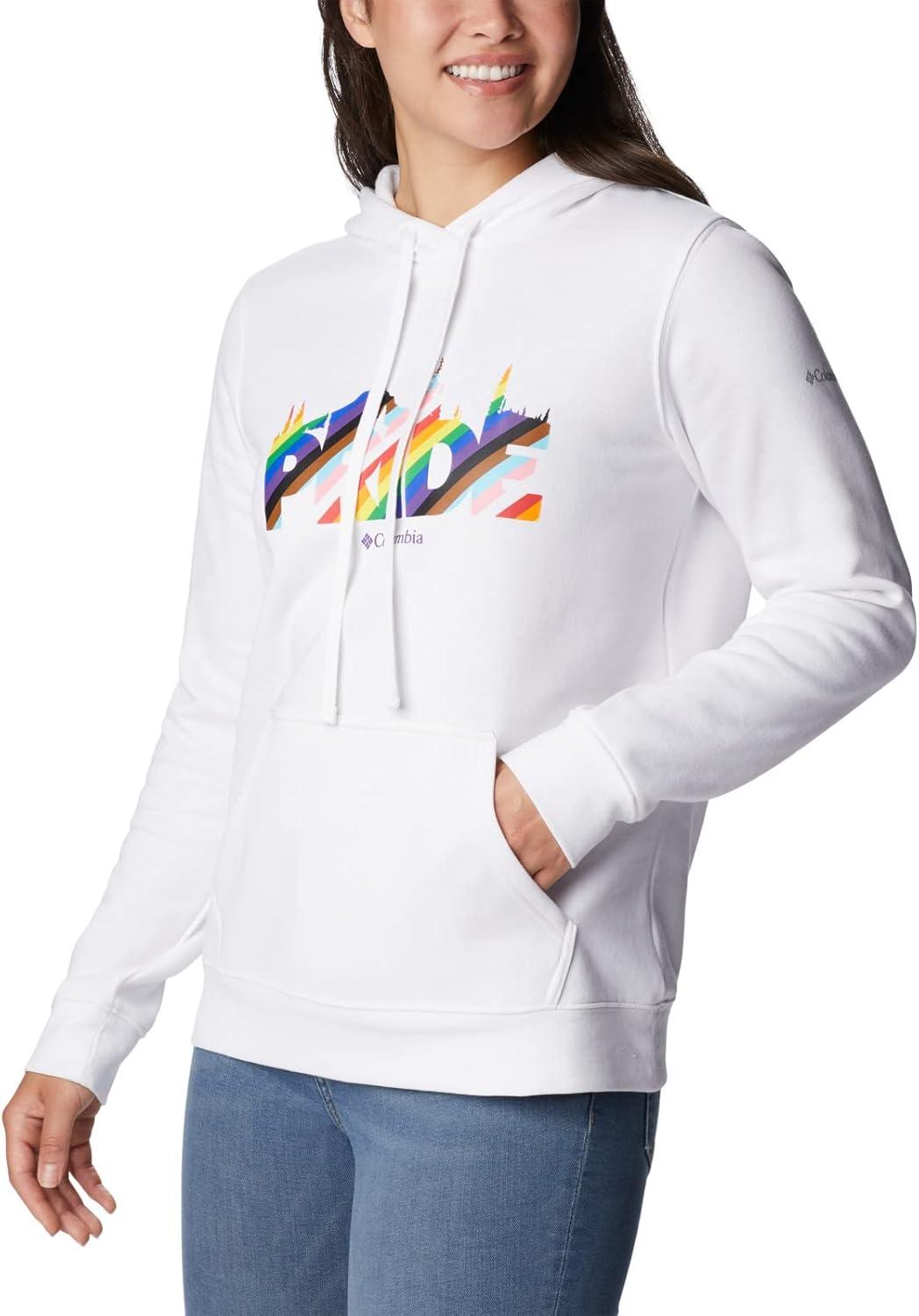 imageColumbia womens Trek Graphic Treatment HoodieWhiteOutdoorsy Pride