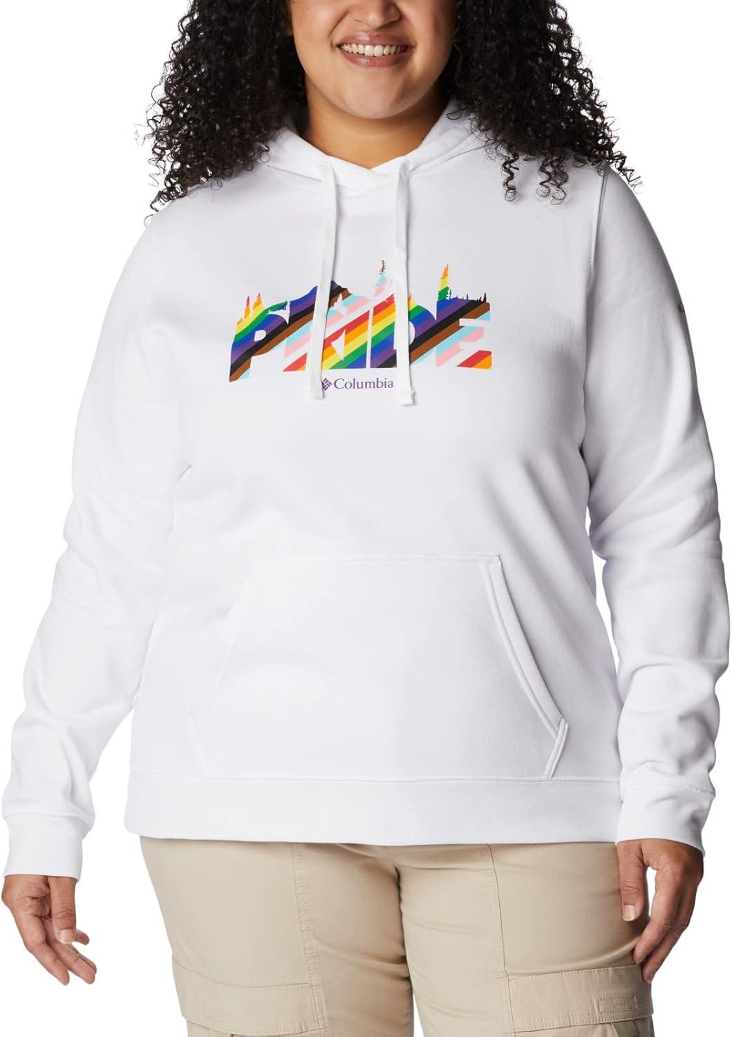 imageColumbia womens Trek Graphic Treatment HoodieWhiteOutdoorsy Pride