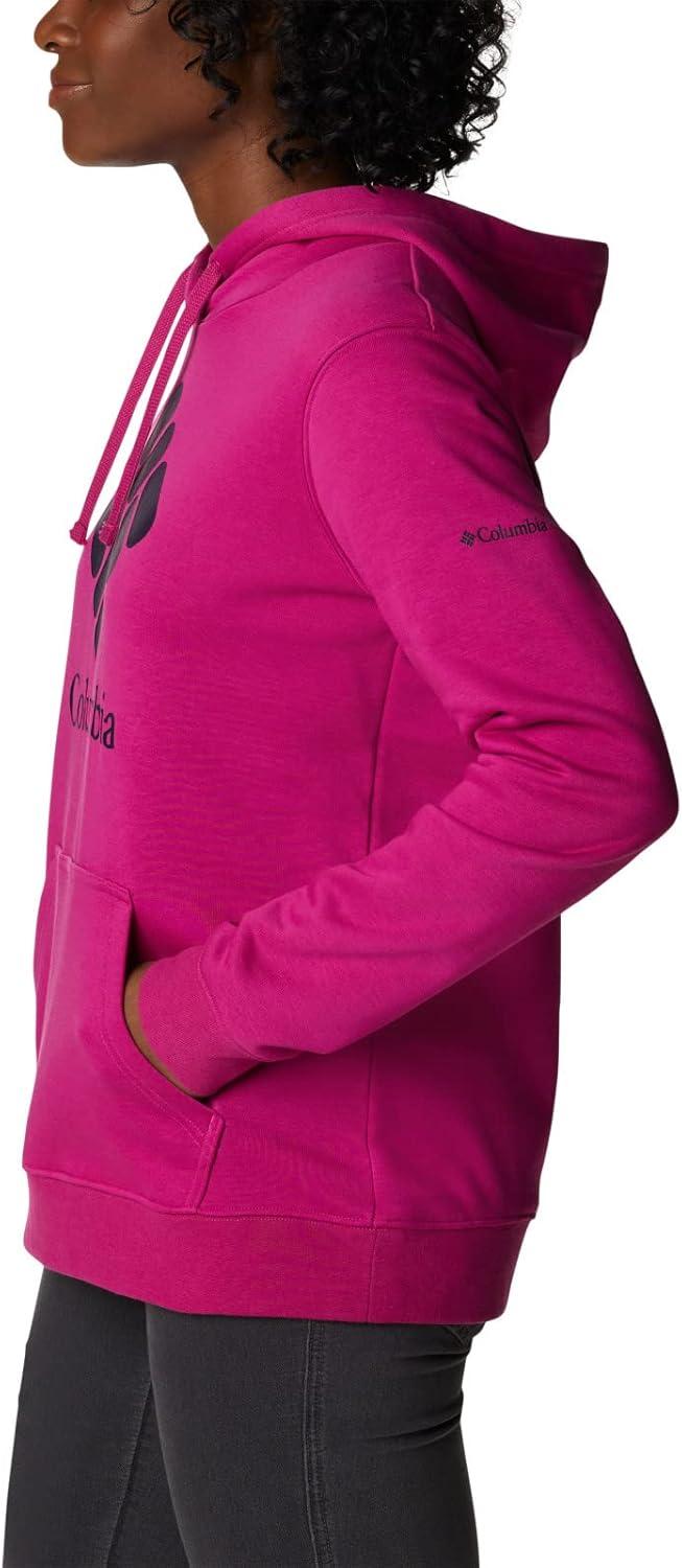 imageColumbia womens Trek Graphic Treatment HoodieWild FuchsiaStacked Gem