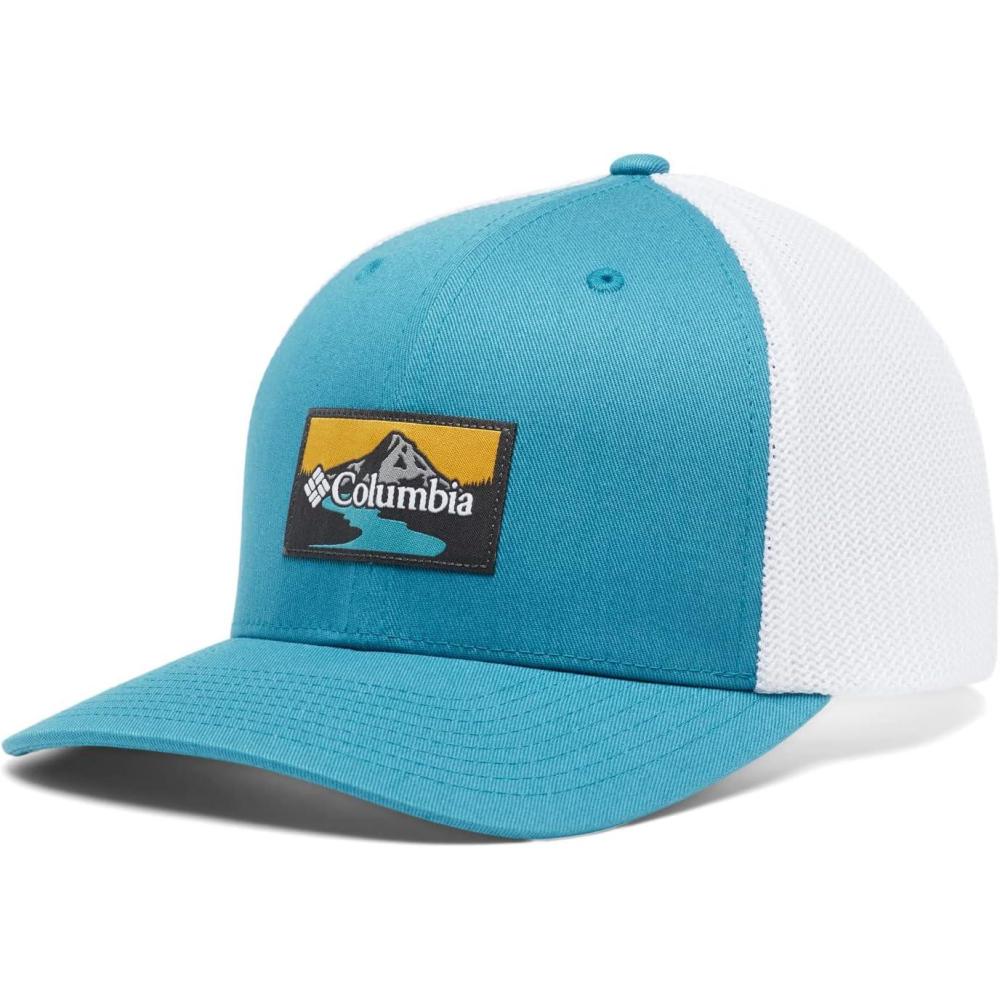 imageColumbia Mens Colm Mesh Ball CapDeep MarineWhite Peak2river
