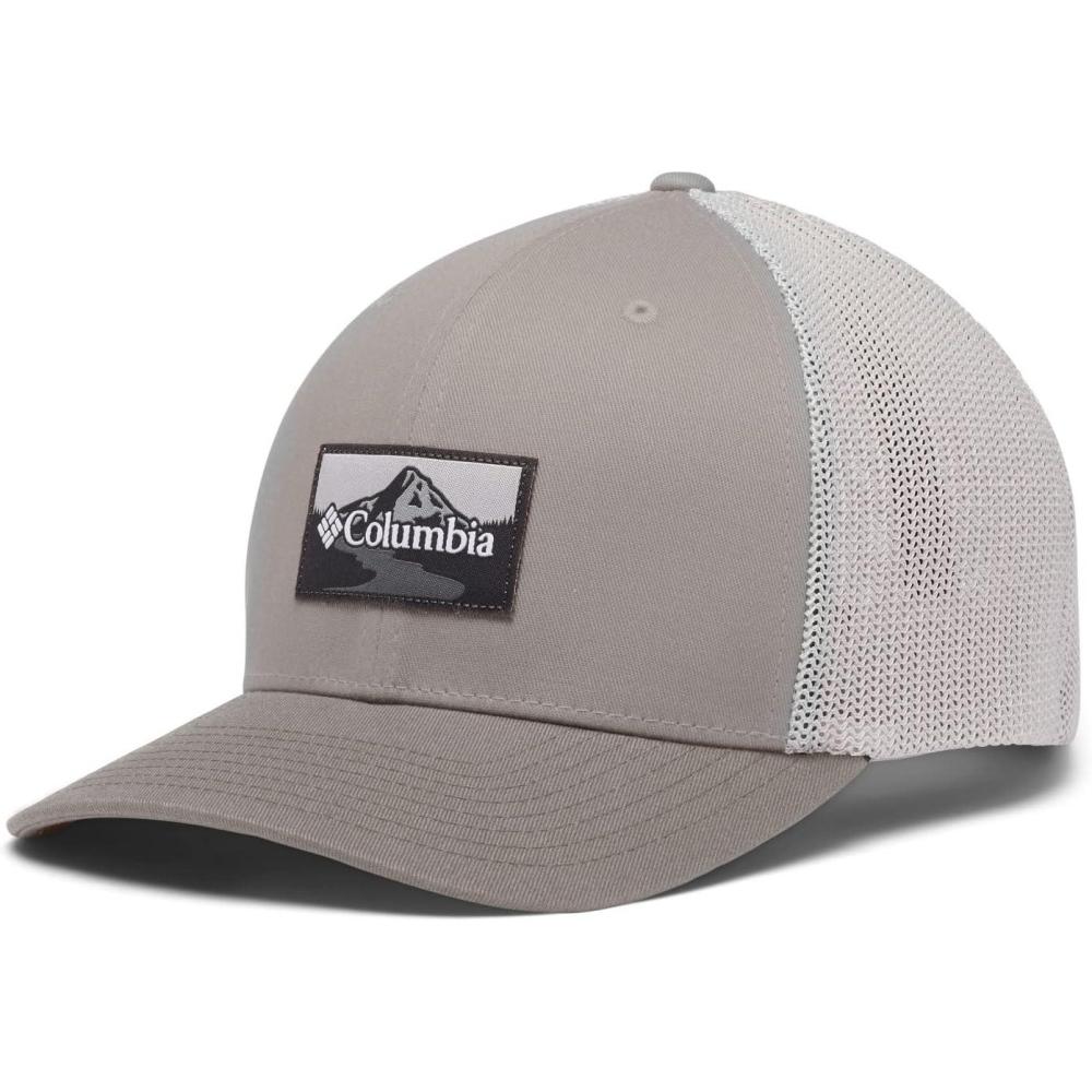imageColumbia Mens Colm Mesh Ball CapFlint GreyWhite Peak2river