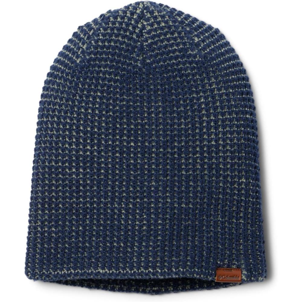 imageColumbia Unisex Adult Landroamer Waffle BeanieCollegiate NavySafari