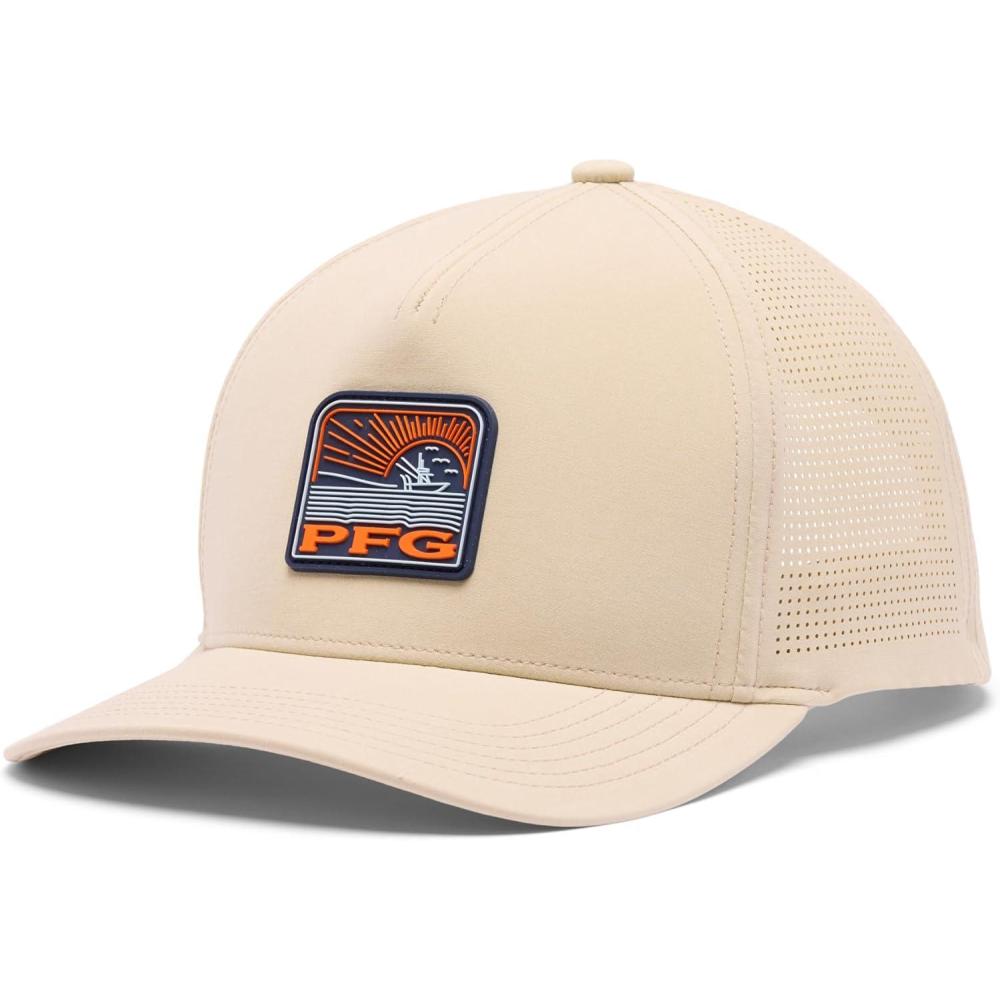 imageColumbia Unisex Adult PFG Elite 3D Stretch Snap BackSerpentineBoat Waves Graphic