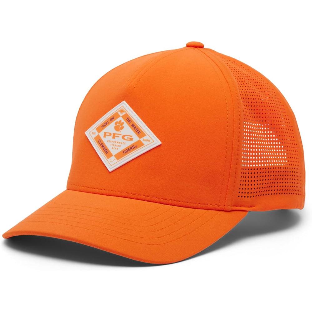 imageColumbia Unisex Collegiate PFG Elite 3D Stretch Snap BackCle Spark Orange