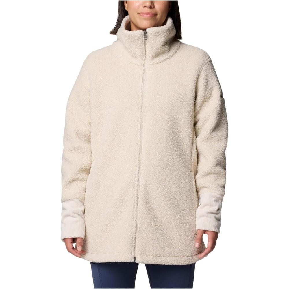 imageColumbia womens Blue Point Creek Fleece Full ZipDark Stone