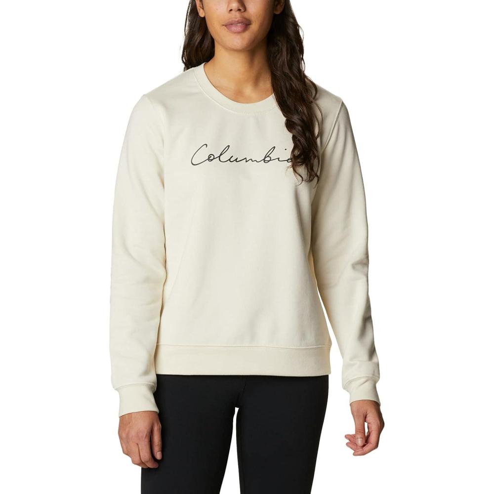 imageColumbia womens Columbia Trek Graphic CrewTrek Graphic CrewChalkScript Logo