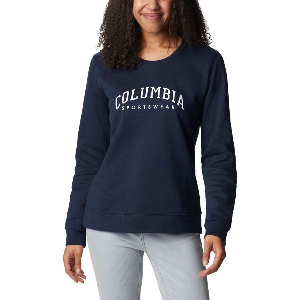 imageColumbia womens Columbia Trek Graphic CrewTrek Graphic CrewCollegiate NavyCsc Collegiate