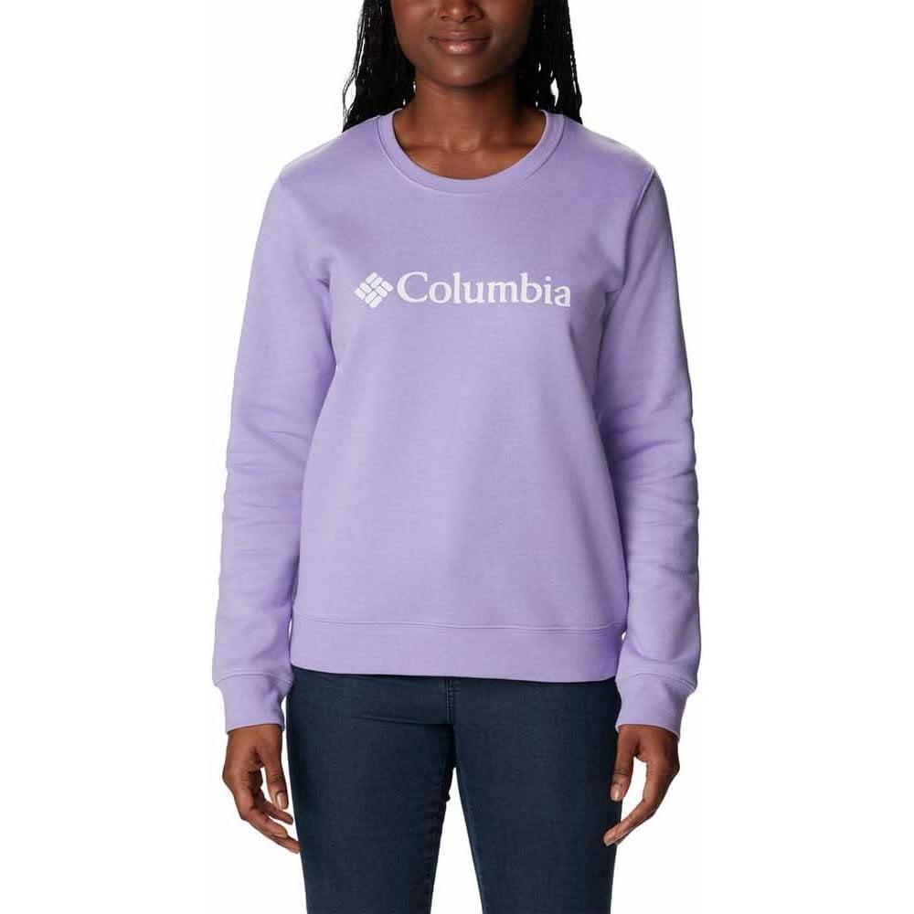 imageColumbia womens Columbia Trek Graphic CrewTrek Graphic CrewFrosted PurpleWhite Logo