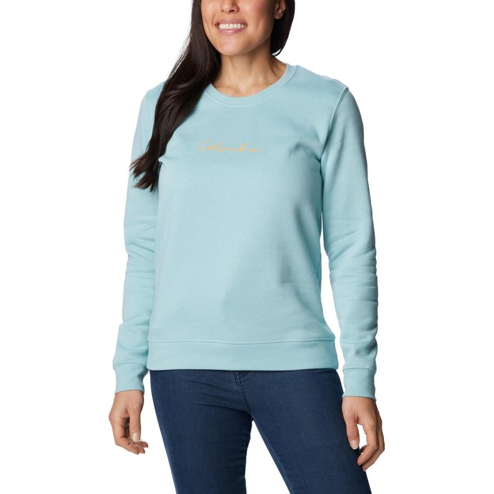 imageColumbia womens Columbia Trek Graphic CrewTrek Graphic CrewGreen