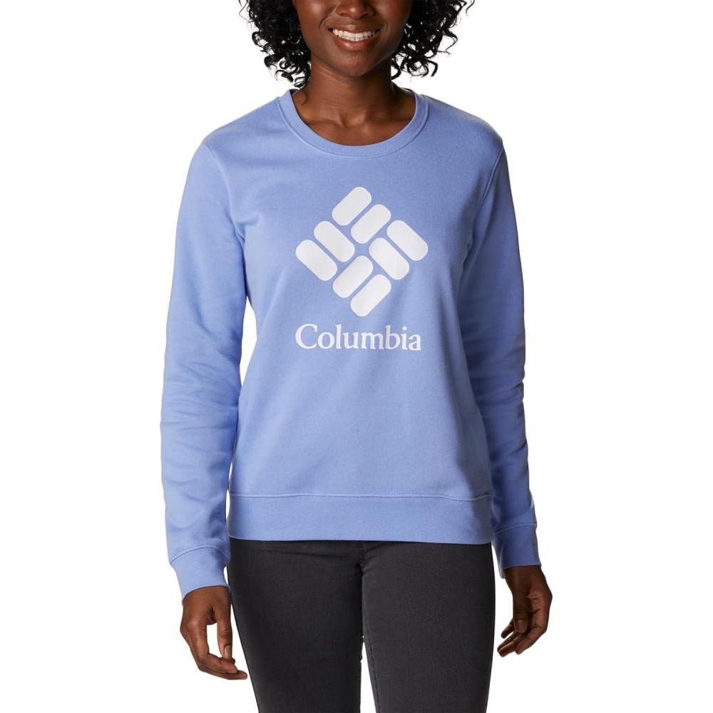 imageColumbia womens Columbia Trek Graphic CrewTrek Graphic CrewSerenity Stacked Gem
