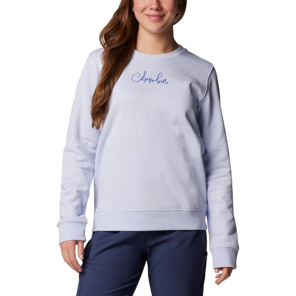 imageColumbia womens Columbia Trek Graphic CrewTrek Graphic CrewSnowdriftScript