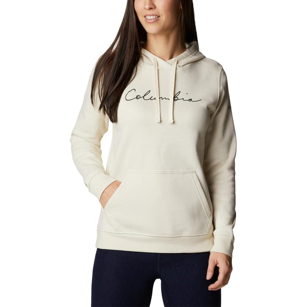 imageColumbia womens Trek Graphic Treatment HoodieChalkScript Logo