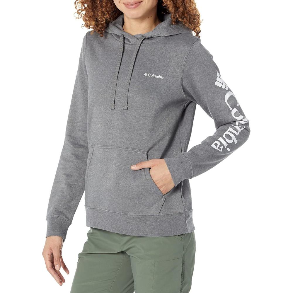 imageColumbia womens Trek Graphic Treatment HoodieCity Grey Heather