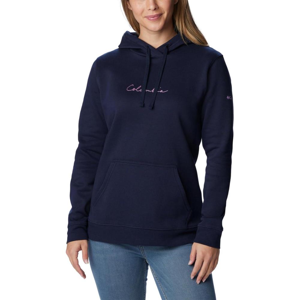 imageColumbia womens Trek Graphic Treatment HoodieDark NocturnalGumdrop Logo