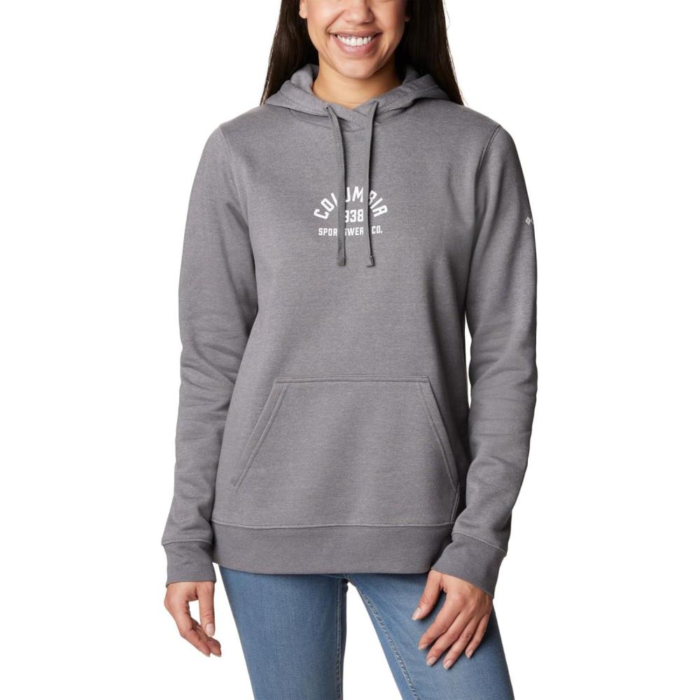 imageColumbia womens Trek Graphic Treatment HoodieGrey