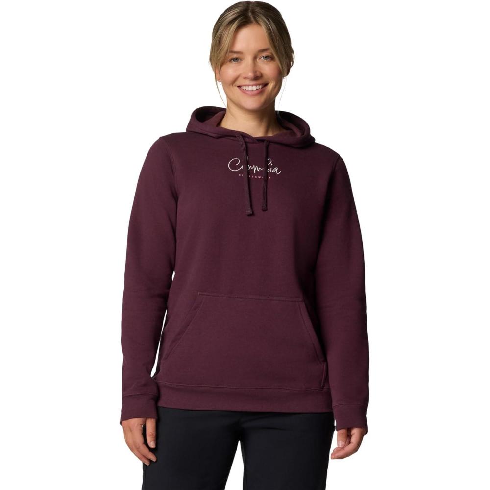 imageColumbia womens Trek Graphic Treatment HoodieMoonvistaCasual Script