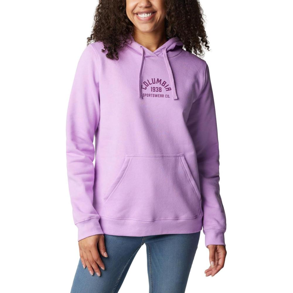 imageColumbia womens Trek Graphic Treatment HoodiePurple