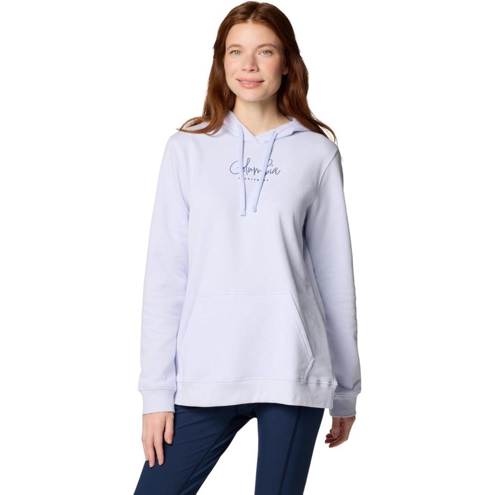 imageColumbia womens Trek Graphic Treatment HoodieSnowdriftCasual Script