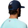 Columbia Unisex Adult PFG Elite 3D Stretch Snap Back(Collegiate Navy/Hooks Badge)