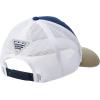 Columbia Unisex Adult PFG Logo Mesh Ball Cap(Carbon/White/Tusk/Marlin)