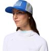 Columbia Unisex Adult PFG Logo Mesh Ball Cap(Vivid Blue/Fish Flag)