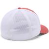 Columbia Unisex Adult PFG Logo Mesh Ball Cap(Washed Red)