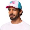 Columbia Unisex Adult PFG Logo Mesh Ball Cap(White/Guava Pink/Fish Flag)