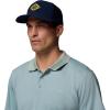 Columbia Unisex Collegiate PFG Elite 3D Stretch Snap Back(Um – Collegiate Navy)