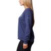 Columbia Women’s Pfg Graphic Sweatshirt Crew(Nocturnal/Crushed Blue Rookery Palms Lc)