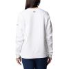 Columbia Women’s Pfg Graphic Sweatshirt Crew(White/Collegiate Navy Rookery Palms Lc)