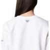 Columbia Women’s Pfg Graphic Sweatshirt Crew(White/Collegiate Navy Rookery Palms Lc)