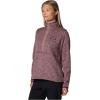 Columbia Women’s Sweater Weather Half Snap(Moonvista/Fig Heather)