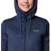 Columbia Women’s Sweater Weather Sherpa Full Zip II(Collegiate Navy Heather)