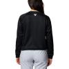 Columbia Women’s Tidal Light Cropped Fleece Crew(Black)