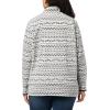 Columbia womens Benton Springs Printed Half Snap(Chalk Madras Tonal)