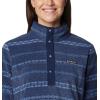 Columbia womens Benton Springs Printed Half Snap(Collegiate Navy Madras)