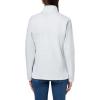 Columbia womens Benton Springs Printed Half Snap(Snowdrift Madras Tonal)