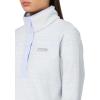 Columbia womens Benton Springs Printed Half Snap(Snowdrift Madras Tonal)