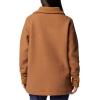 Columbia womens Blue Point Creek Fleece Full Zip(Camel Brown)