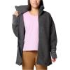 Columbia womens Blue Point Creek Fleece Full Zip(Shark)