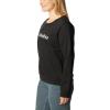 Columbia womens Columbia Trek™ Graphic CrewTrek Graphic Crew(Black)