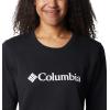 Columbia womens Columbia Trek™ Graphic CrewTrek Graphic Crew(Black/Columbia Gem)