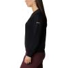 Columbia womens Columbia Trek™ Graphic CrewTrek Graphic Crew(Black/Script Logo)