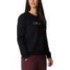 Columbia womens Columbia Trek™ Graphic CrewTrek Graphic Crew(Black/Script Logo)